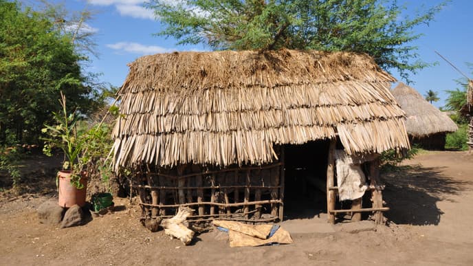 Visit a farmer's village near Arusha National Park