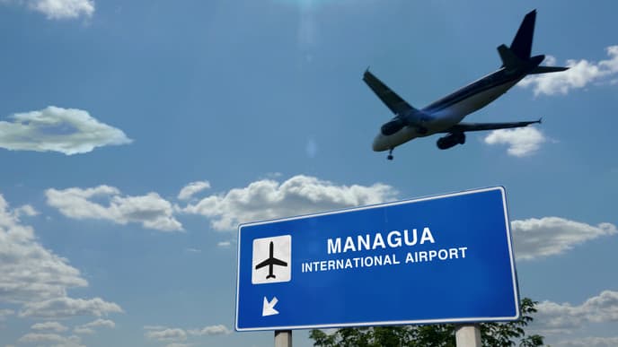 Arrival in Nicaragua