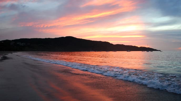 Relax on sandy shores