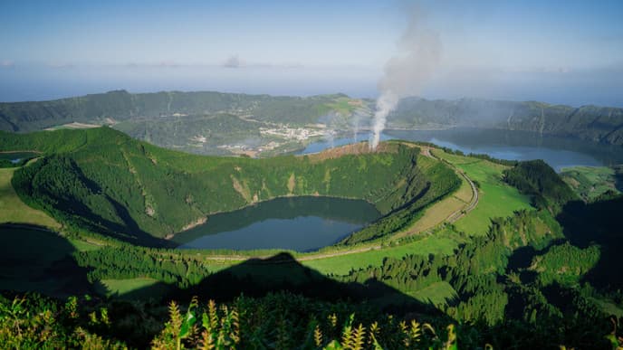 Hike through the Caldeira das Sete Cidades