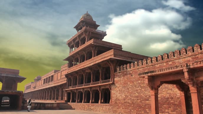 Faszinierende Monumente und Tempel: Fatehpur Sikri und Jaipur
