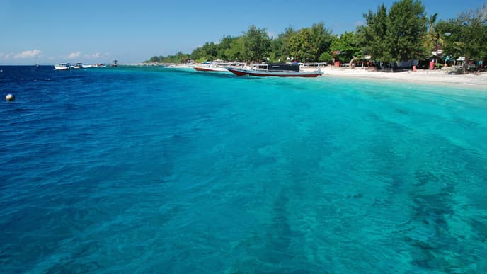 Snorkelling heaven in the Gili Islands