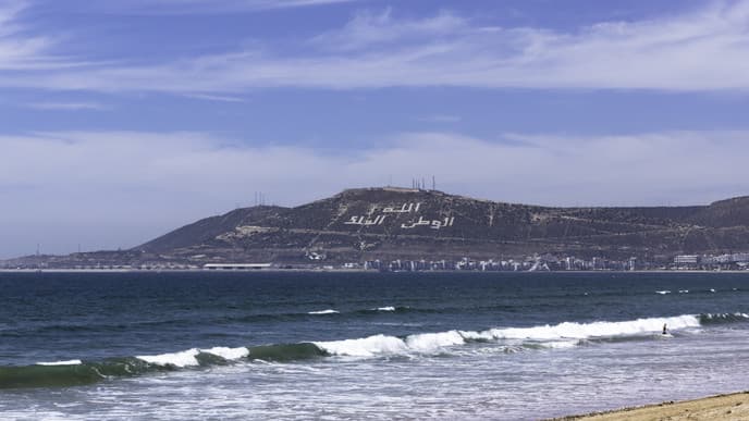 A relaxing day in Agadir