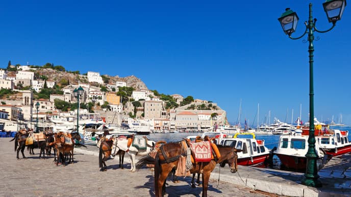 Explore the cultural heritage of Hydra
