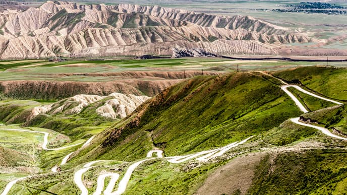 Die wilden Steppen Kirgistans