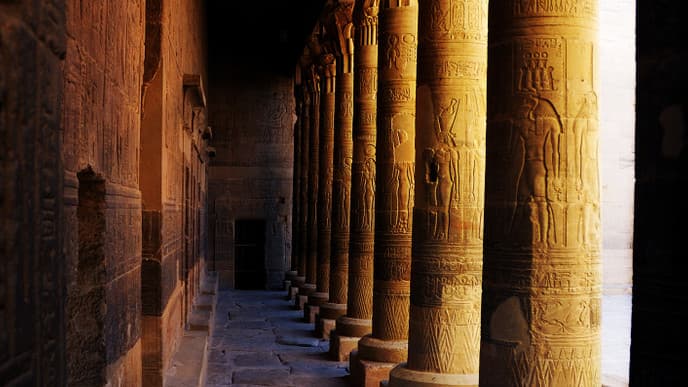 Meeting the goddess Isis