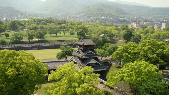 Ancient heritage in Kumamoto