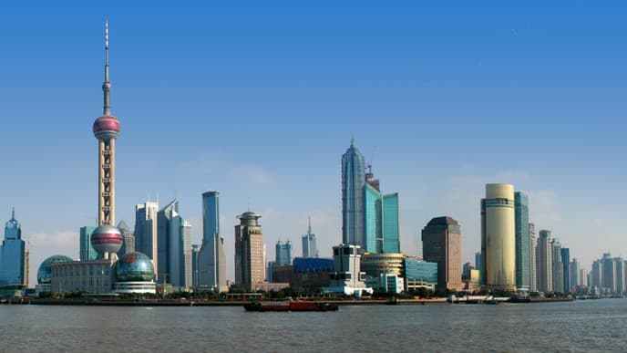 Shanghai skyscrapers