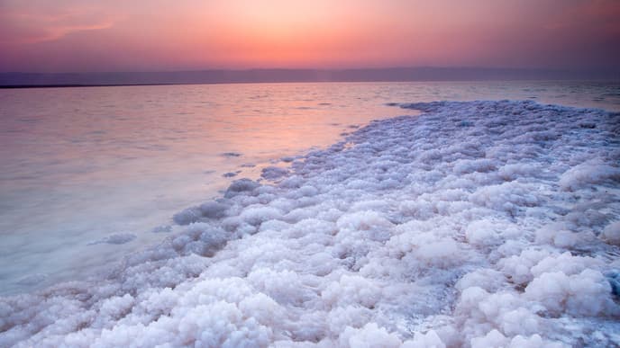 Der Berg Moses, Mosaike und das Tote Meer