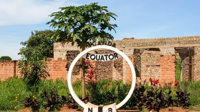 Lunch at the equator & goodbye