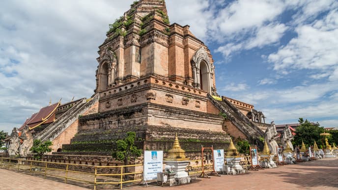 Freizeit im ehemaligen Sitz des Lanna-Königreichs