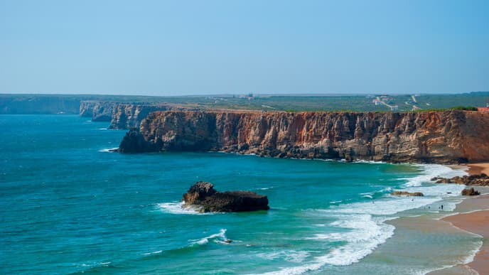 Head to the seaside town of Nazaré