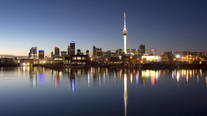 Arrival in New Zealand