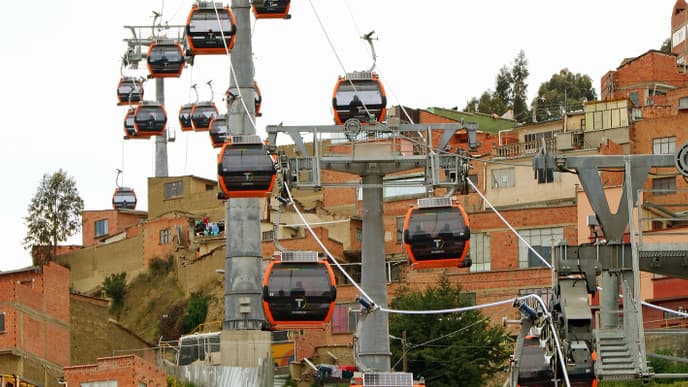 Take the Cable Car to Explore La Paz