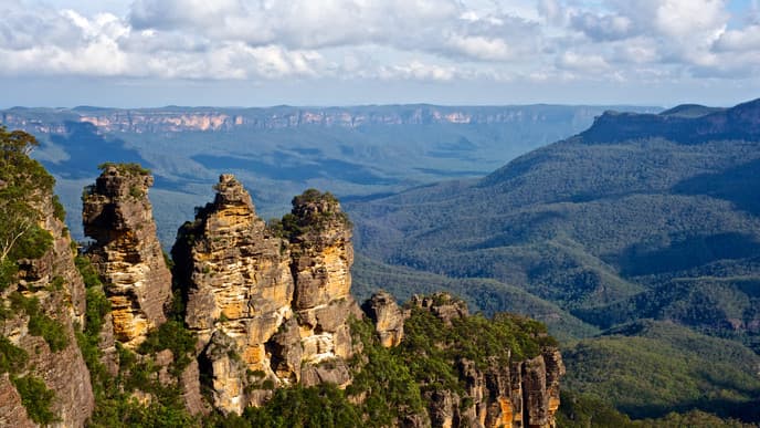 Epic panoramas of the Blue Mountains