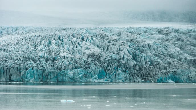 Mighty Vatnajokull Glacier