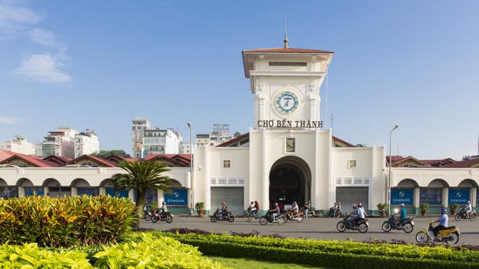 Erkundungstour durch Ho-Chi-Minh Stadt