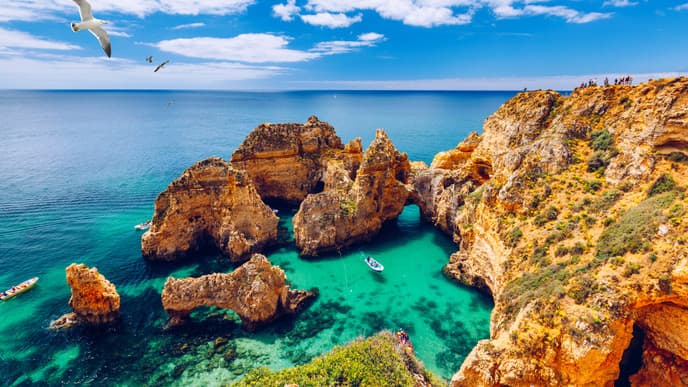 Entspannen an der Algarve: Strände und frischer Fisch