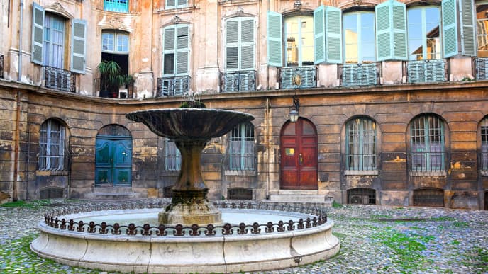 Catch a train to Aix-en-Provence