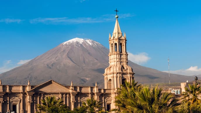 Arequipa, die sogenannte Weiße Stadt
