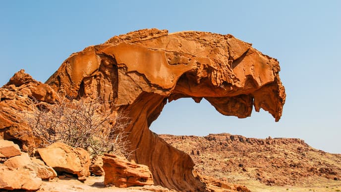 Take the scenic route to Twyfelfontein