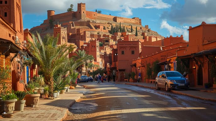 Arrival into Marrakech
