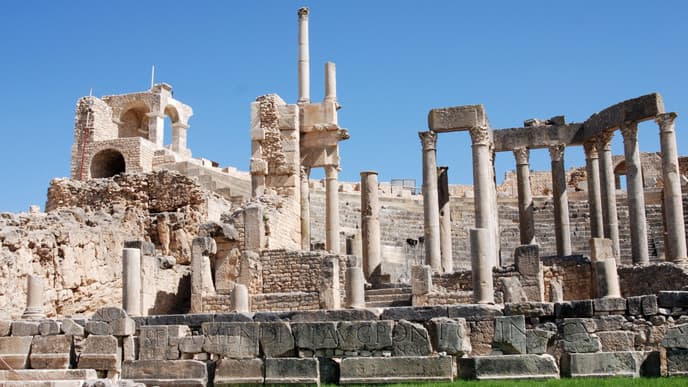 Visit the UNESCO World Heritage Site Dougga