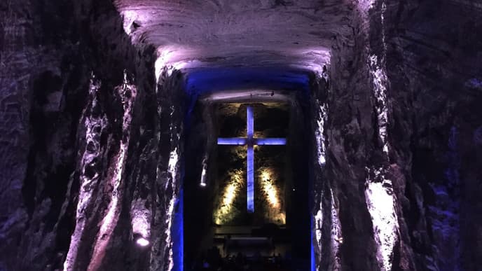 Explore the Salt Cathedral of Zipaquira