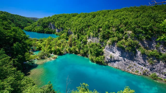 The beauty of Plitvice Lakes