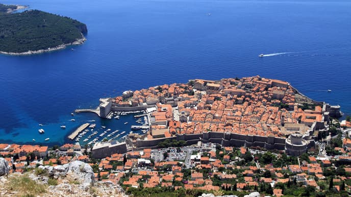 Exploring Dubrovnik on foot
