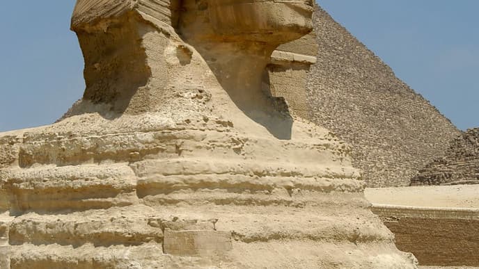 Meet the Lion Body; Sphinx