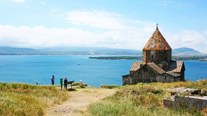 Die blaue Perle Armenien - Grenzübertritt