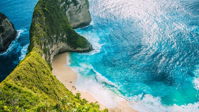 Journey to Nusa Penida island