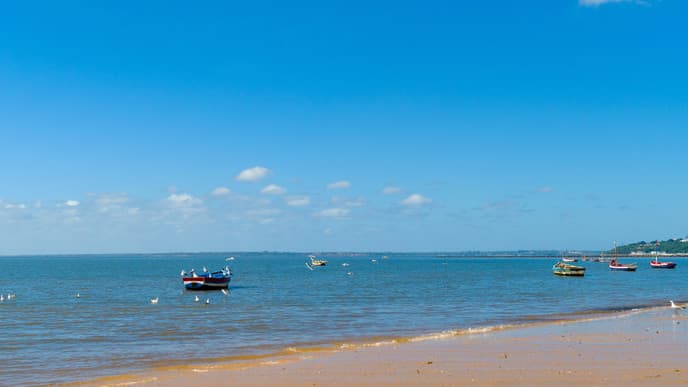 Das afrikanische Strandparadies