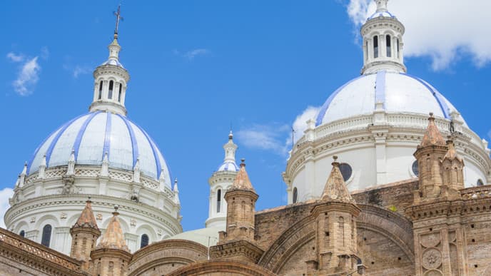 Koloniales Flair in Cuenca