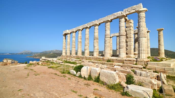 Cape Sounio & the Temple of Poseidon