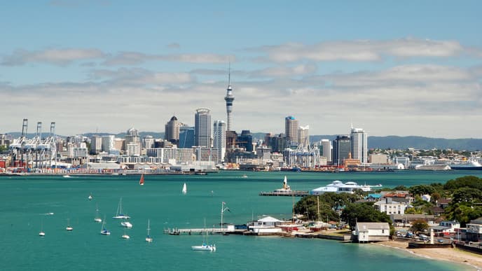 Herzlich willkommen in Auckland!