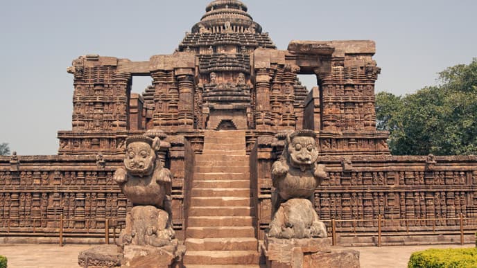 Explore the majestic Konark Sun Temple