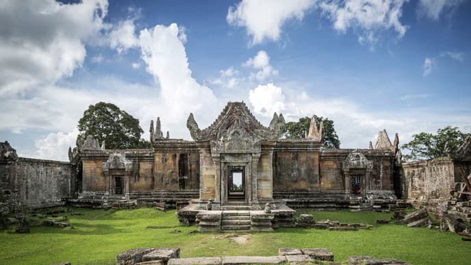 Mountain-top temple discovery