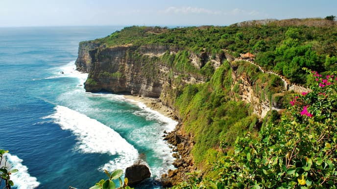 Kecak-Show im Uluwatu Tempel