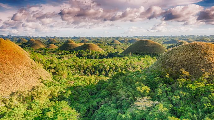 Besuch der Chocolate Hills & Flusskreuzfahrt