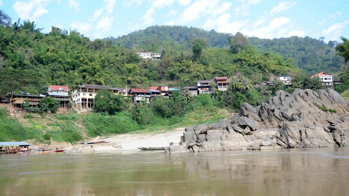 Mit dem Shompoo-Cruise-Boot nach Pak Beng