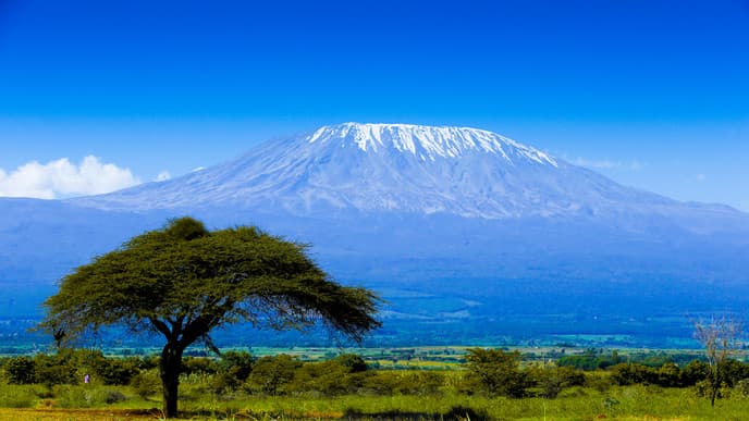 Stunning Views of Kilimanjaro at Sunset