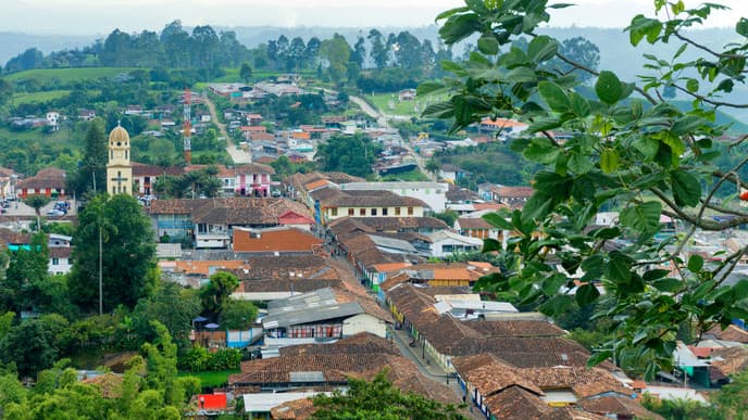 The natural beauty of Cocora Valley