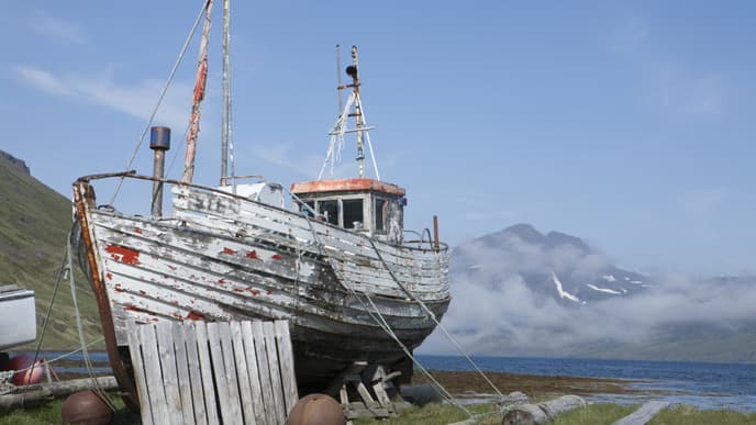 Northern Strandir's wild coast