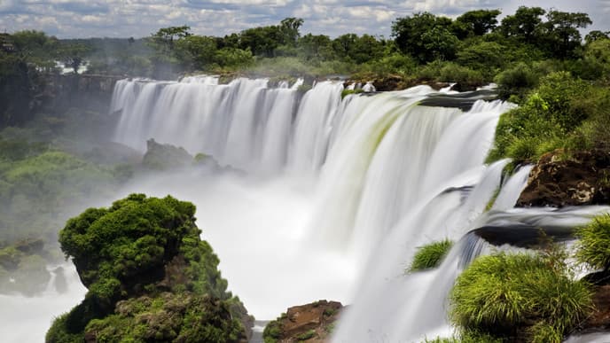 Die brasilianische Seite des Nationalparks
