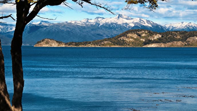 Flying to Ushuaia