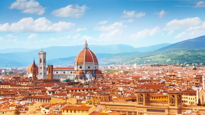 At leisure in Florence