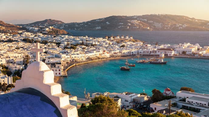 Laid-back island living on Mykonos