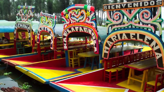 Cruise the Canals of Xochimilco